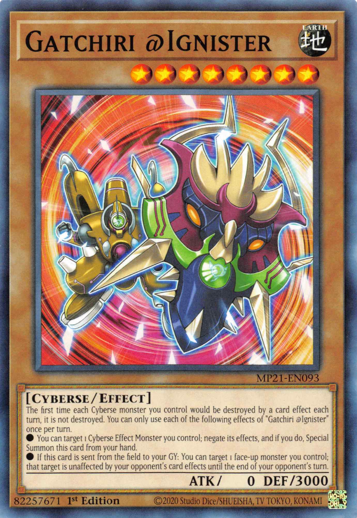 Gatchiri @Ignister [MP21-EN093] Common | Odin's Place