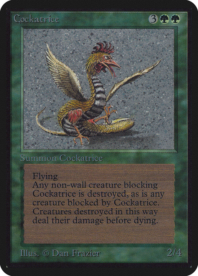 Cockatrice (189) [Alpha Edition] | Odin's Place
