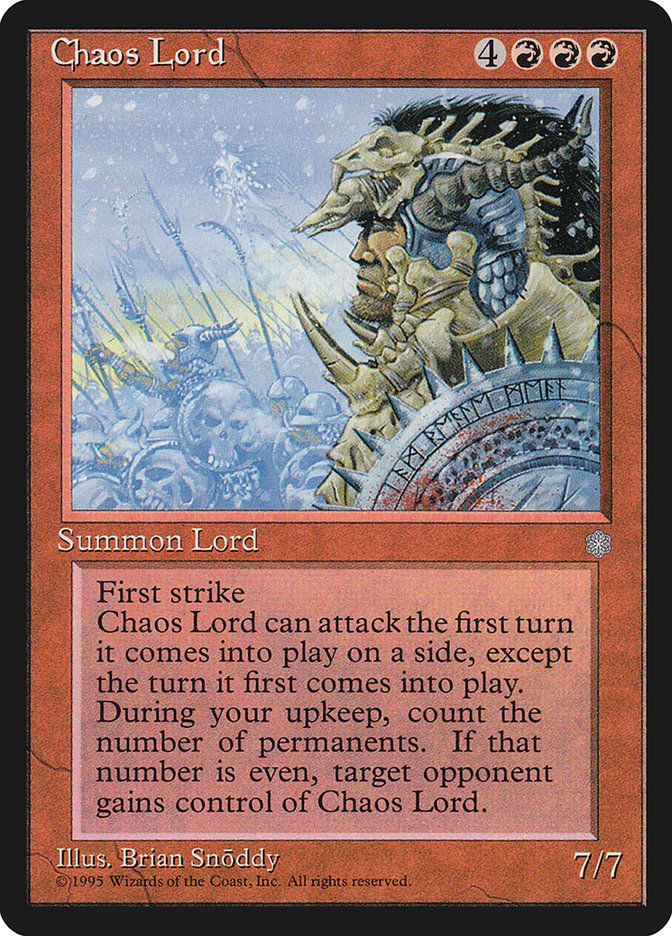 Chaos Lord (178) [Ice Age] | Odin's Place