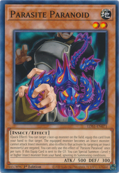 Parasite Paranoid [LDS1-EN071] Common | Odin's Place