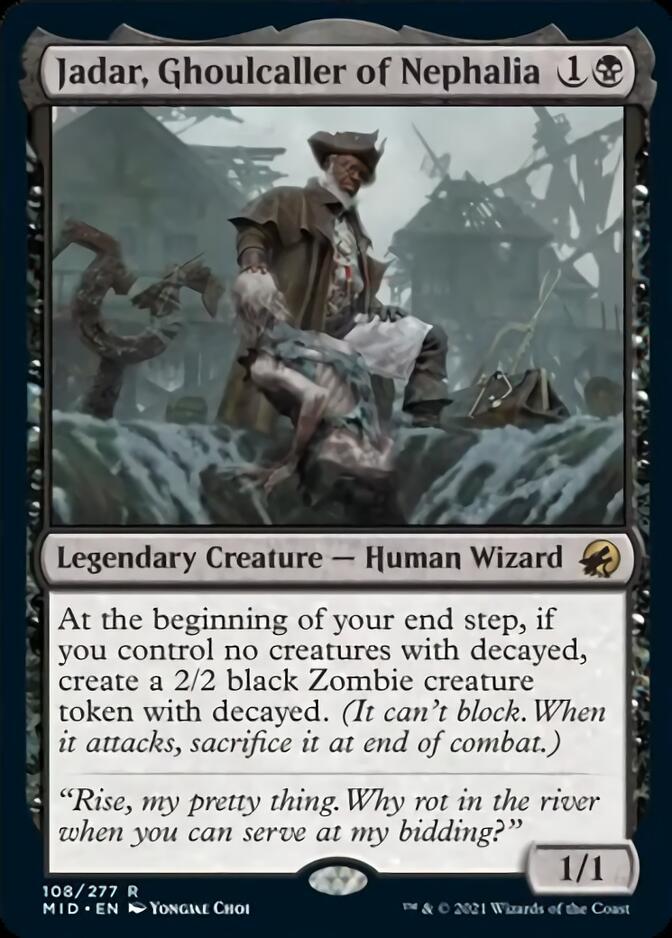 Jadar, Ghoulcaller of Nephalia [Innistrad: Midnight Hunt] | Odin's Place