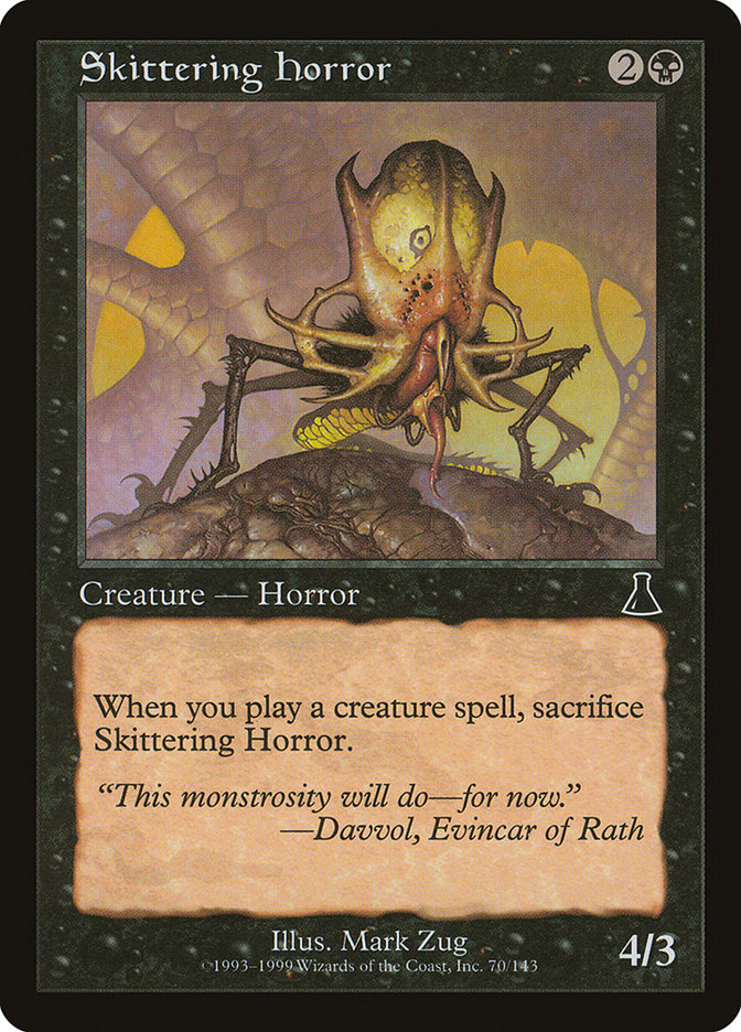 Skittering Horror (70) [Urza's Destiny] | Odin's Place