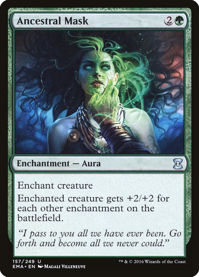 Ancestral Mask (157) [Eternal Masters] | Odin's Place