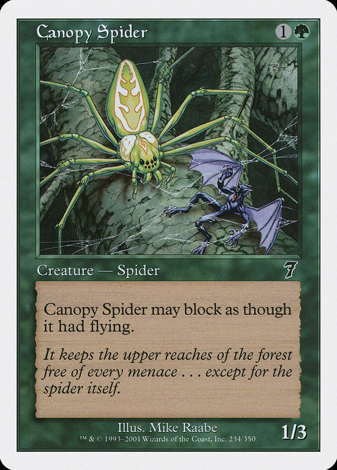Canopy Spider (234) [Seventh Edition] | Odin's Place