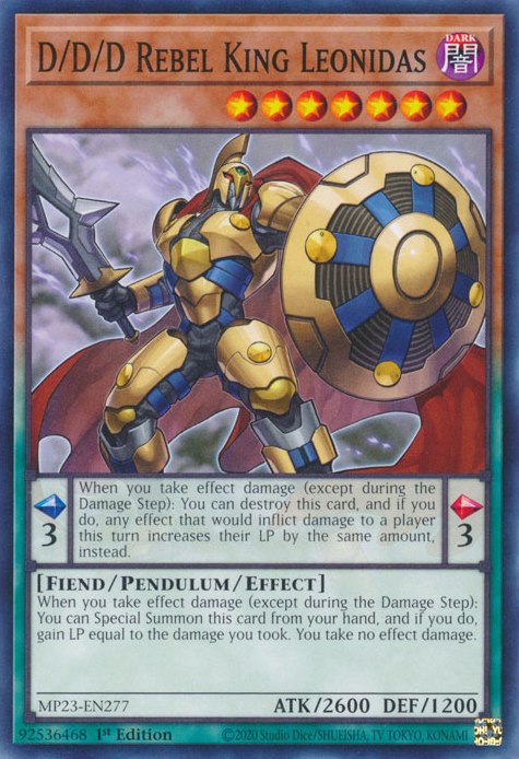 D/D/D Rebel King Leonidas [MP23-EN277] Common | Odin's Place