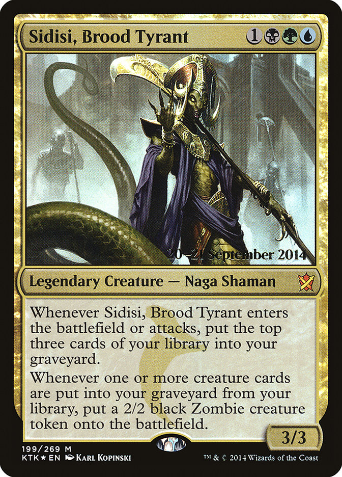 Sidisi, Brood Tyrant (199) [Khans of Tarkir Prerelease Promos] | Odin's Place