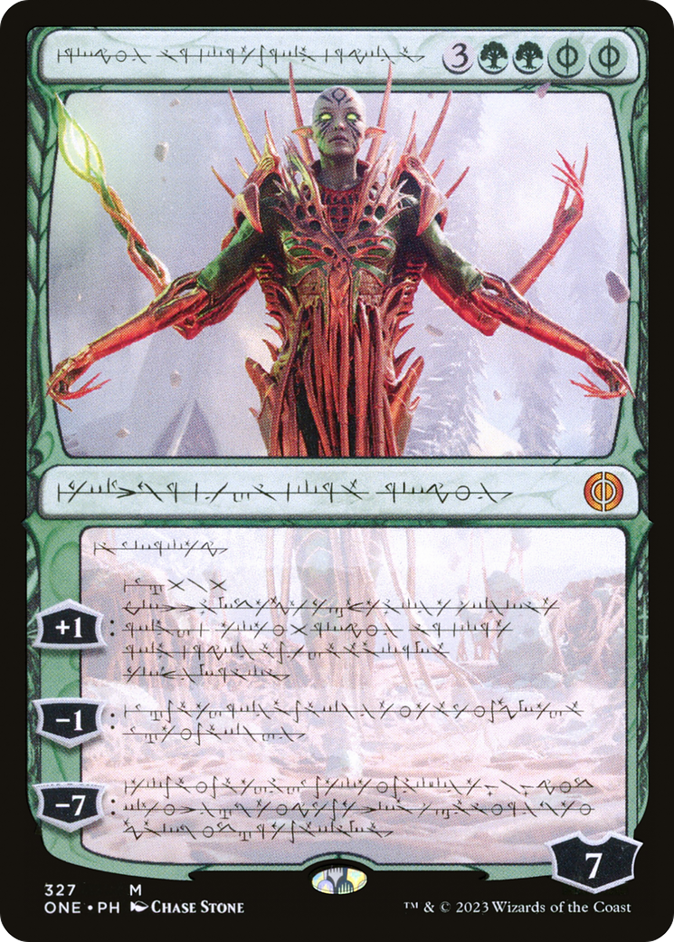 Nissa, Ascended Animist (Phyrexian) [Phyrexia: All Will Be One] | Odin's Place