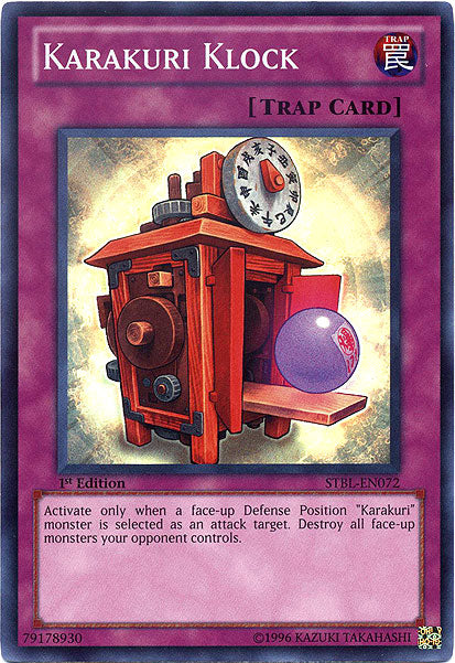 Karakuri Klock [STBL-EN072] Super Rare | Odin's Place