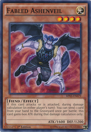Fabled Ashenveil [BP03-EN079] Common | Odin's Place