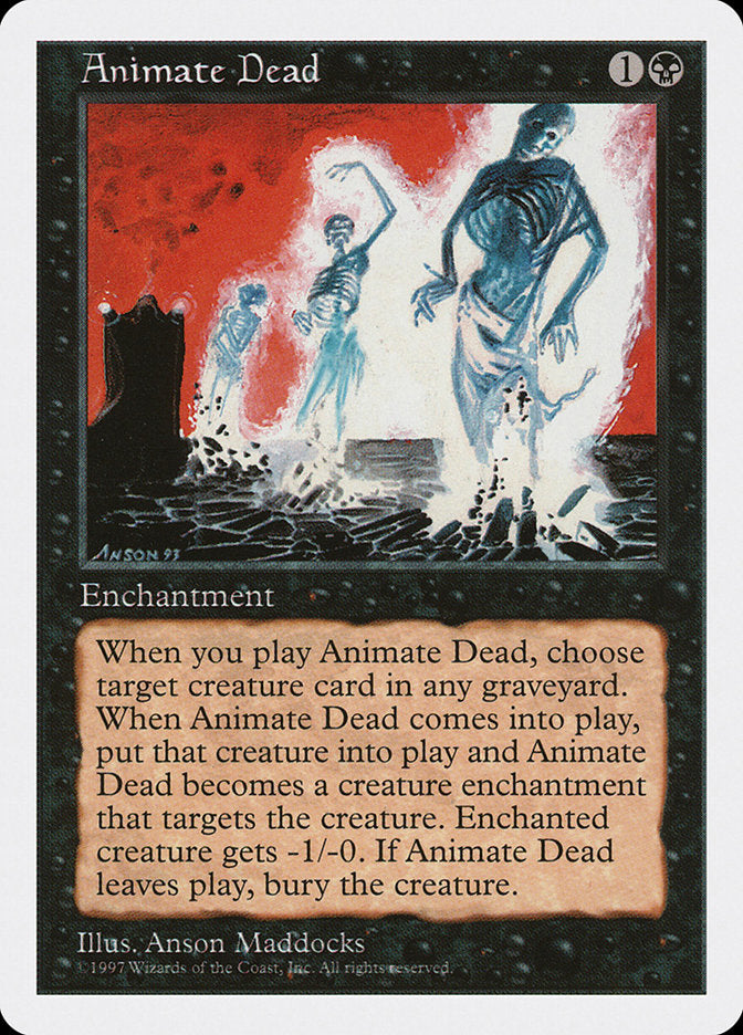 Animate Dead [Fifth Edition] | Odin's Place