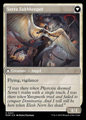 Invasion of Dominaria // Serra Faithkeeper [March of the Machine] | Odin's Place