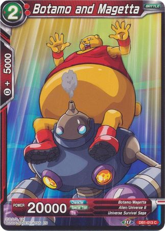 Botamo and Magetta (DB1-013) [Dragon Brawl] | Odin's Place