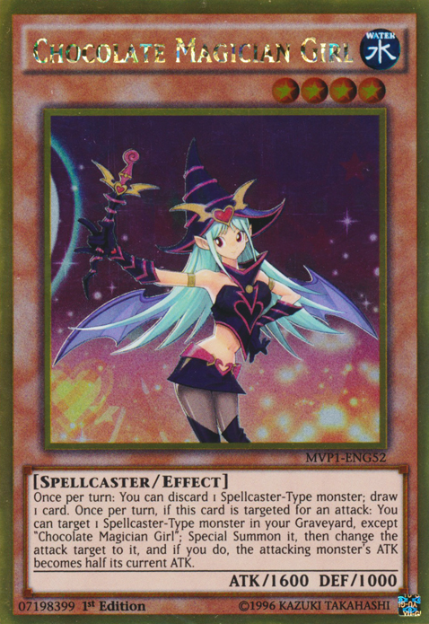 Chocolate Magician Girl [MVP1-ENG52] Gold Rare | Odin's Place