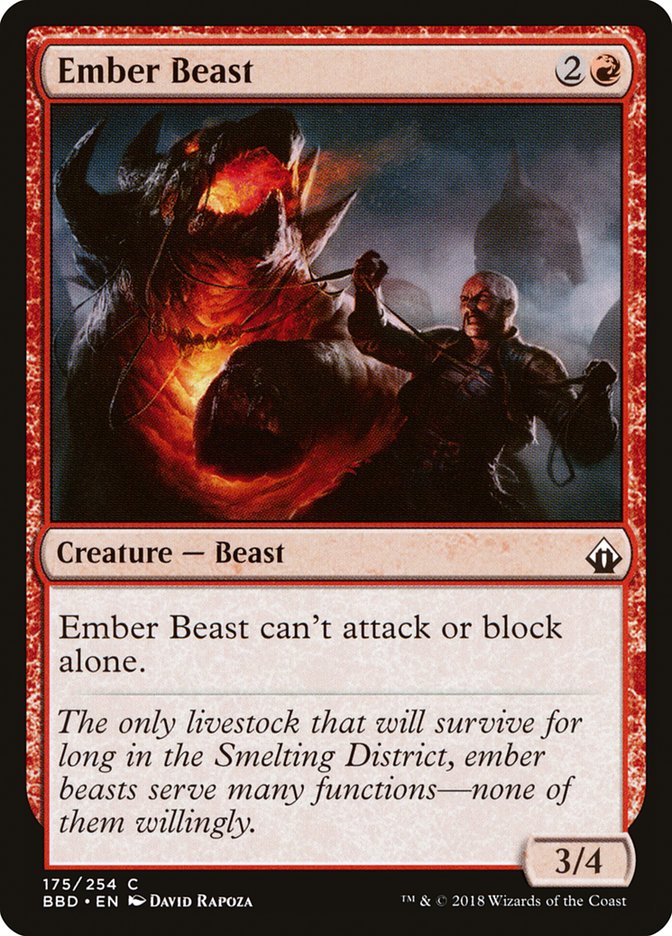 Ember Beast (175) [Battlebond] | Odin's Place