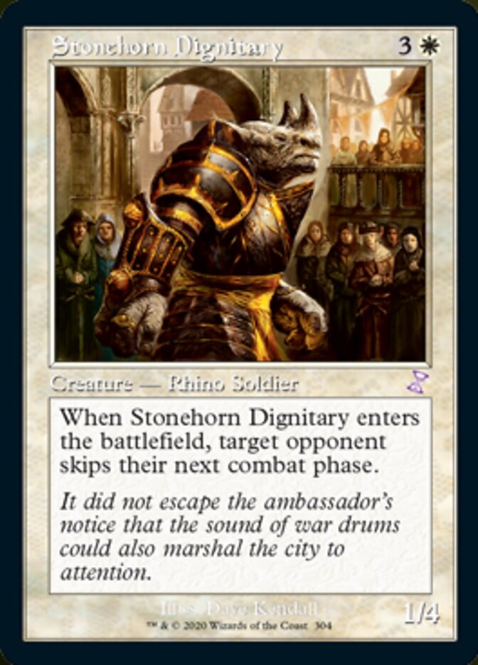 Stonehorn Dignitary (Timeshifted) [Time Spiral Remastered] | Odin's Place