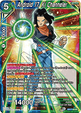 Android 17, Ki Channeler (EX17-05) [Saiyan Booster] | Odin's Place