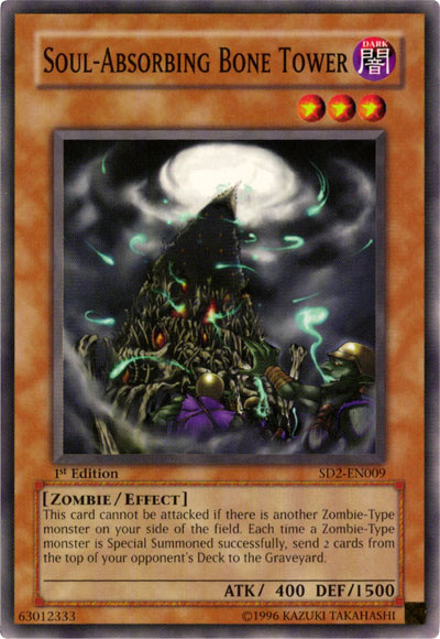 Soul-Absorbing Bone Tower [SD2-EN009] Common | Odin's Place