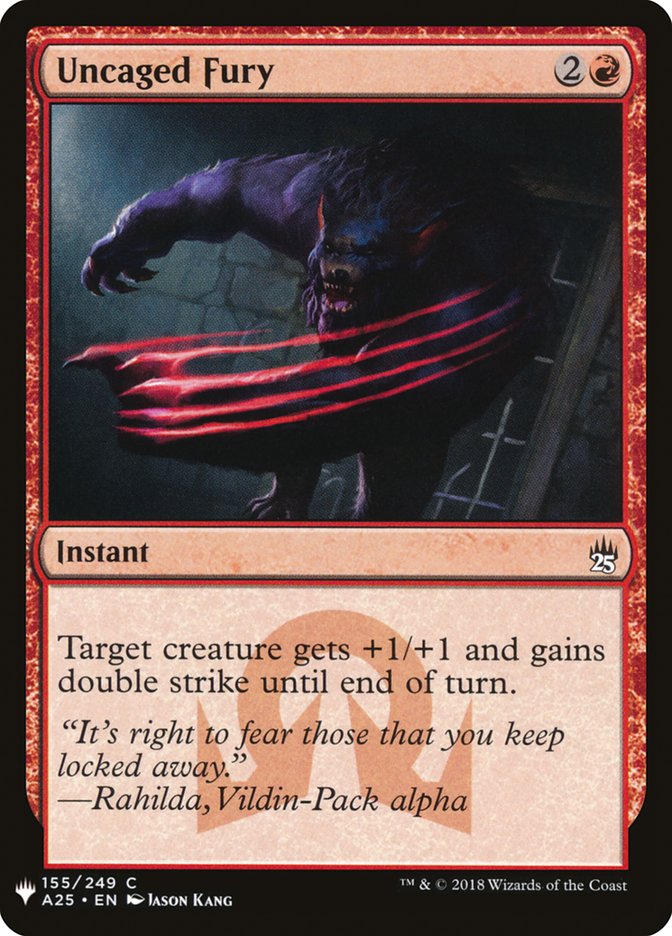 Uncaged Fury [Mystery Booster] | Odin's Place