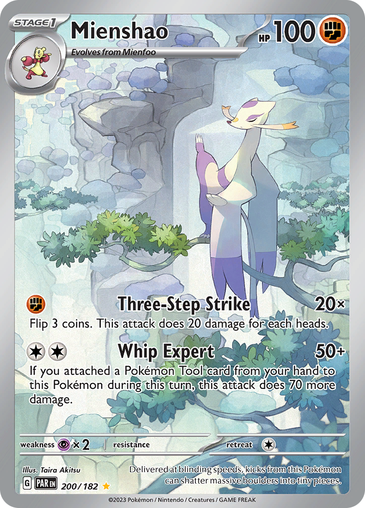 Mienshao (200/182) [Scarlet & Violet: Paradox Rift] | Odin's Place