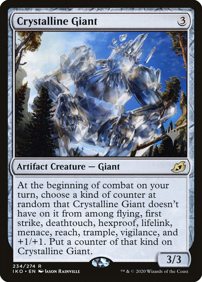 Crystalline Giant (Promo Pack) [Ikoria: Lair of Behemoths Promos] | Odin's Place