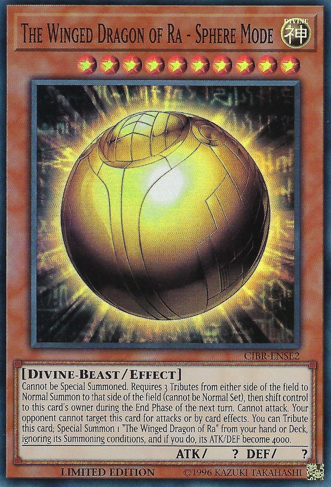 The Winged Dragon of Ra - Sphere Mode [CIBR-ENSE2] Super Rare | Odin's Place