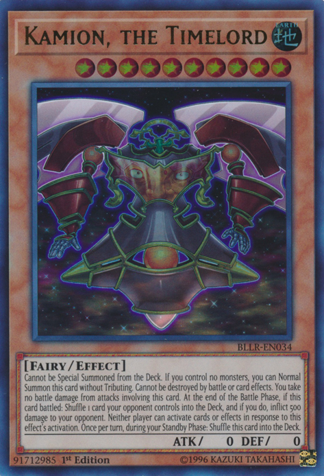 Kamion, the Timelord [BLLR-EN034] Ultra Rare | Odin's Place