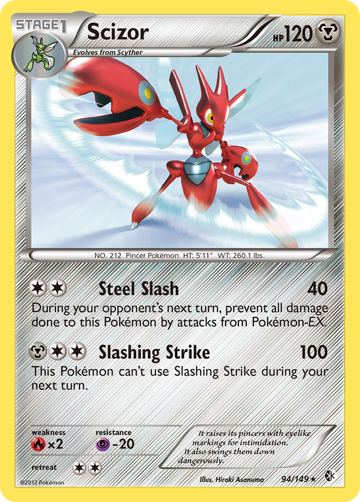 Scizor (94/149) [Black & White: Boundaries Crossed] | Odin's Place