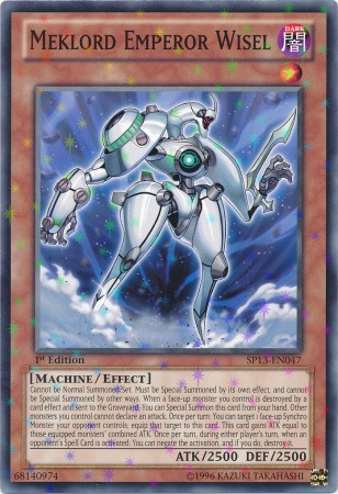 Meklord Emperor Wisel [SP13-EN047] Starfoil Rare | Odin's Place