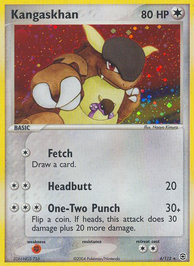 Kangaskhan (6/112) [EX: FireRed & LeafGreen] | Odin's Place