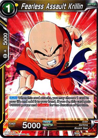 Fearless Assault Krillin (BT6-089) [Destroyer Kings] | Odin's Place