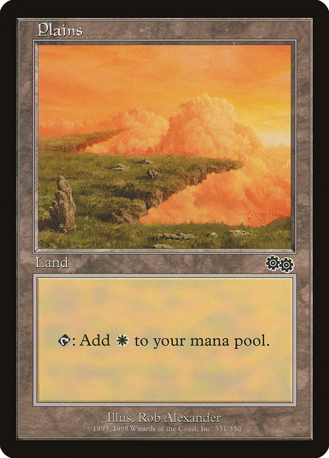 Plains (331) [Urza's Saga] | Odin's Place