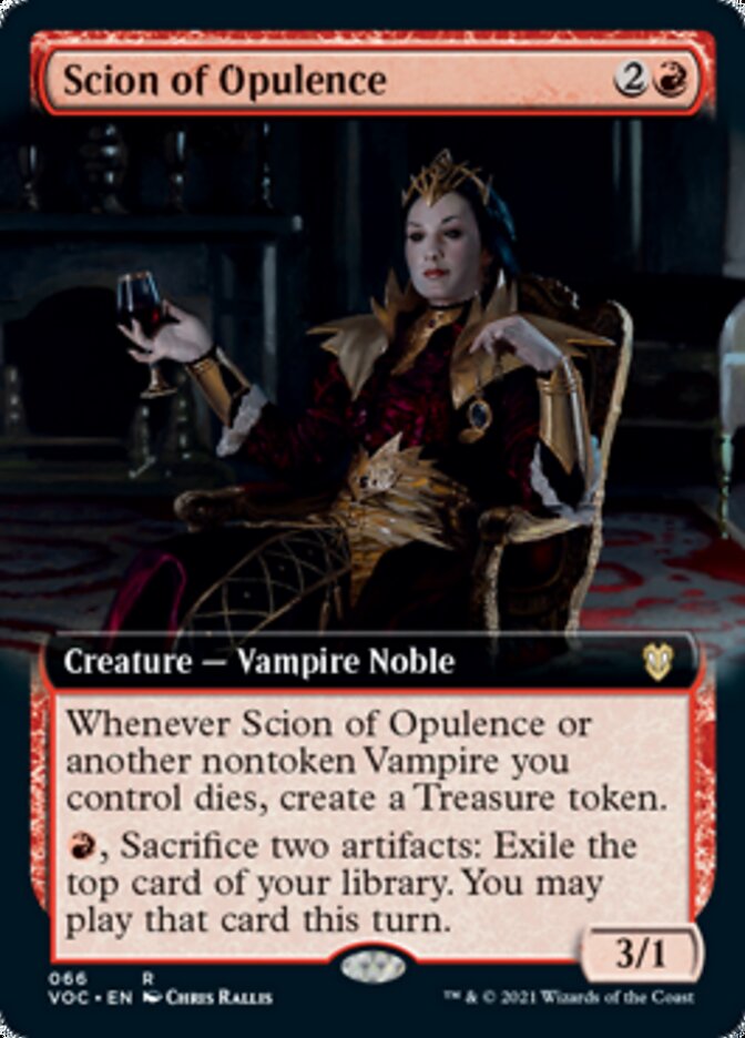 Scion of Opulence (Extended Art) [Innistrad: Crimson Vow Commander] | Odin's Place