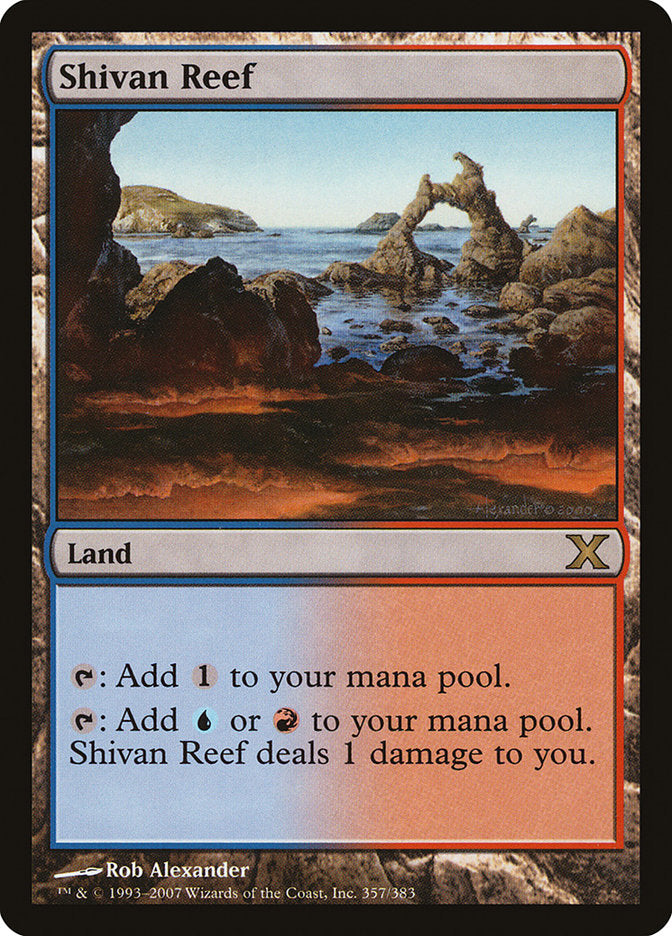 Shivan Reef (357) [Tenth Edition] | Odin's Place