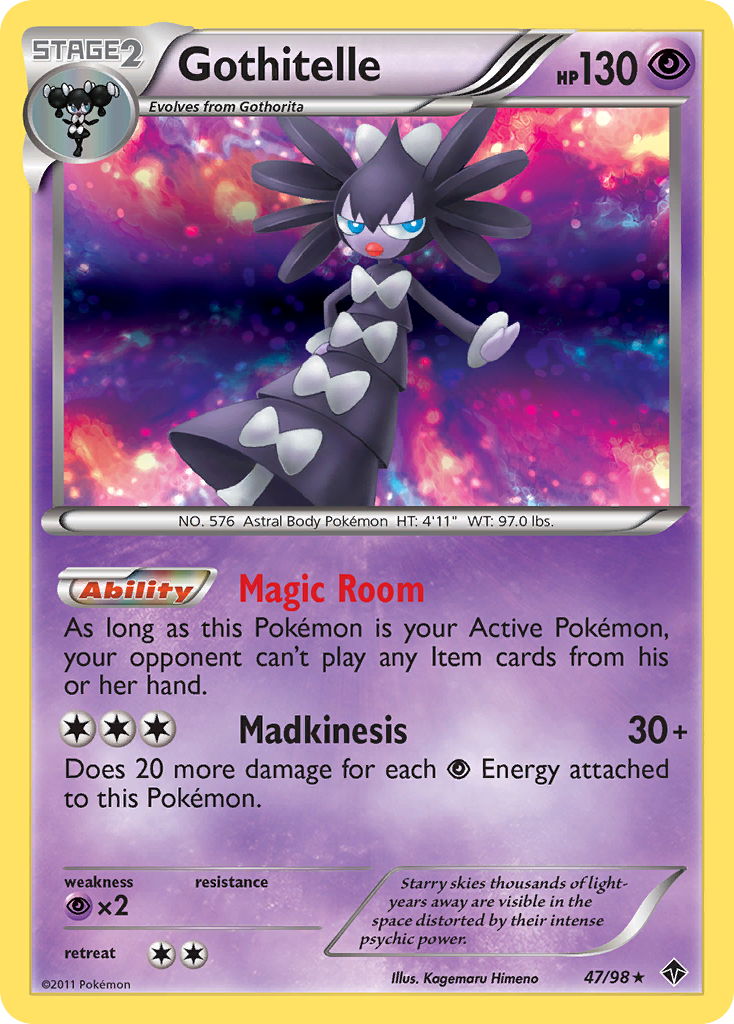 Gothitelle (47/98) [Black & White: Emerging Powers] | Odin's Place