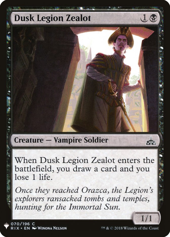 Dusk Legion Zealot [Mystery Booster] | Odin's Place