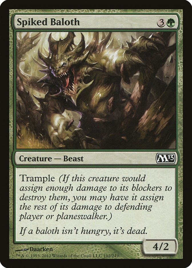 Spiked Baloth (192) [Magic 2013] | Odin's Place
