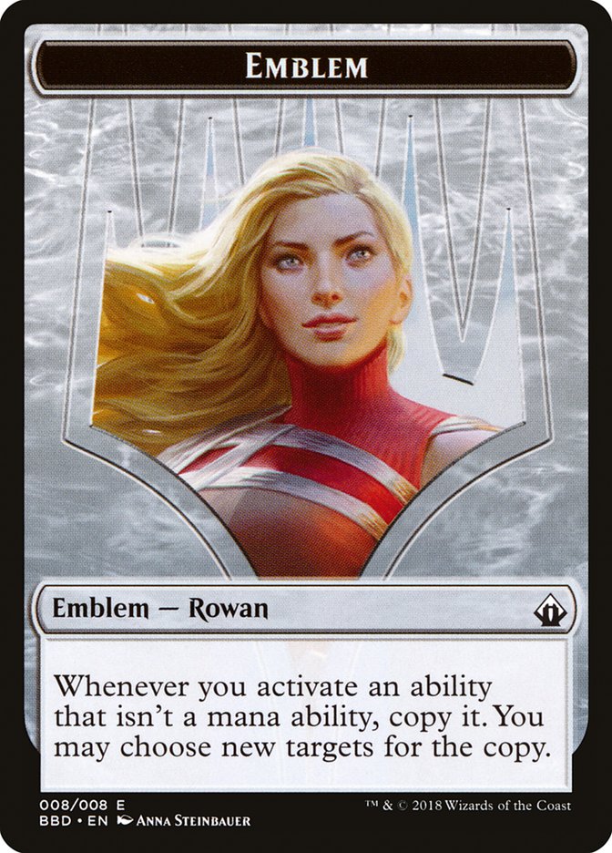 Rowan Kenrith Emblem (8) [Battlebond Tokens] | Odin's Place