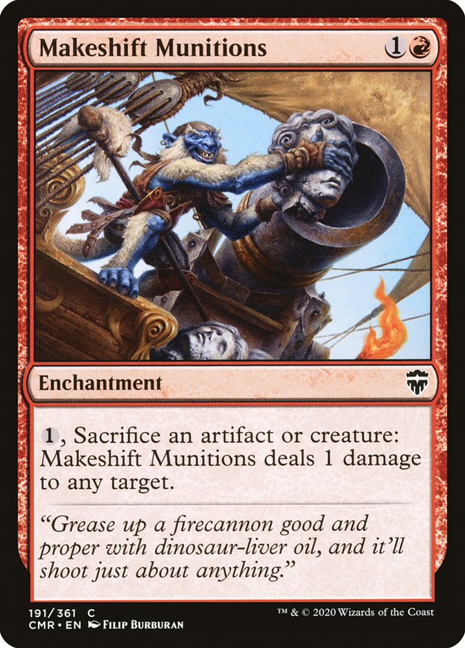 Makeshift Munitions [Commander Legends] | Odin's Place