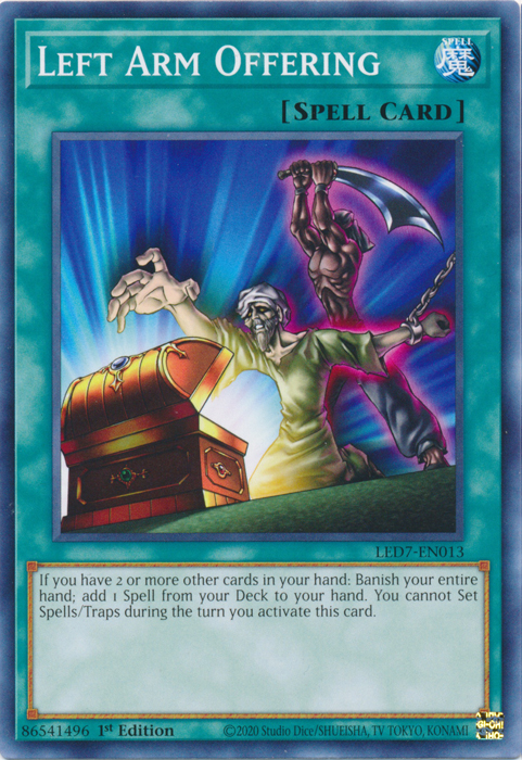 Left Arm Offering [LED7-EN013] Common | Odin's Place