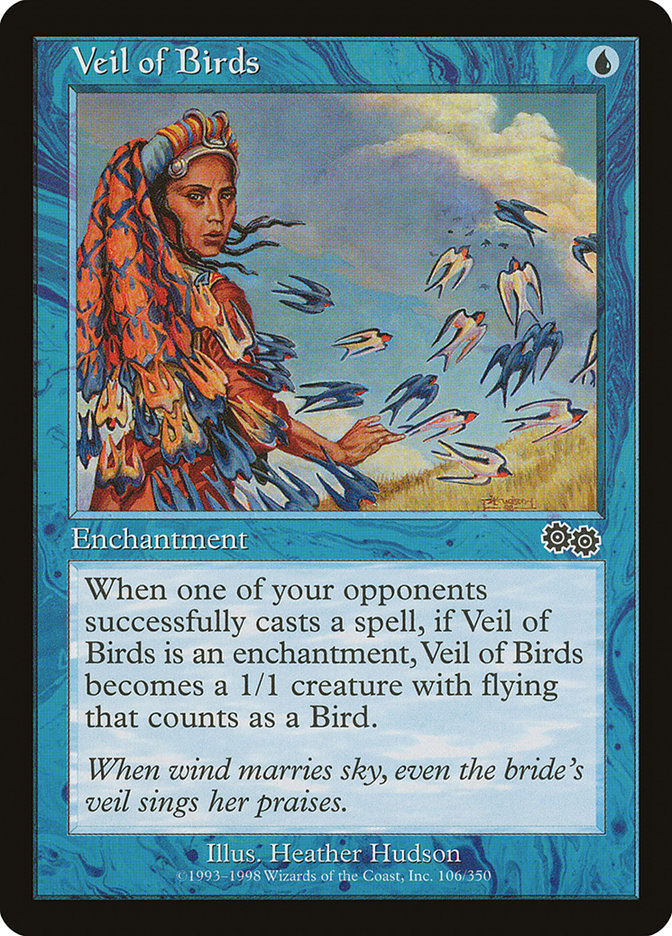Veil of Birds (106) [Urza's Saga] | Odin's Place