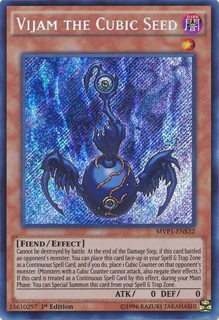 Vijam the Cubic Seed [MVP1-ENS32] Secret Rare | Odin's Place