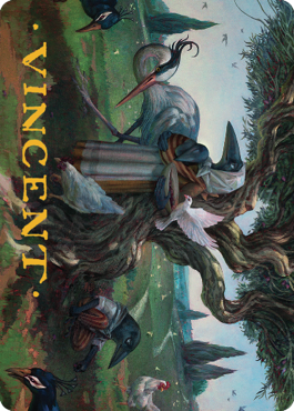 Kindred Discovery Art Card (Gold-Stamped Signature) [Commander Legends: Battle for Baldur's Gate Art Series] | Odin's Place