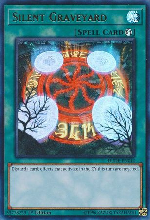 Silent Graveyard [DUDE-EN042] Ultra Rare | Odin's Place