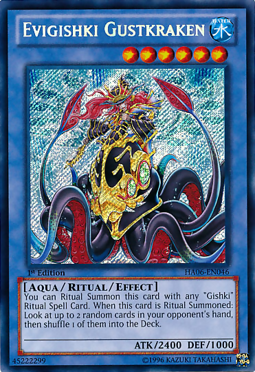 Evigishki Gustkraken [HA06-EN046] Secret Rare | Odin's Place