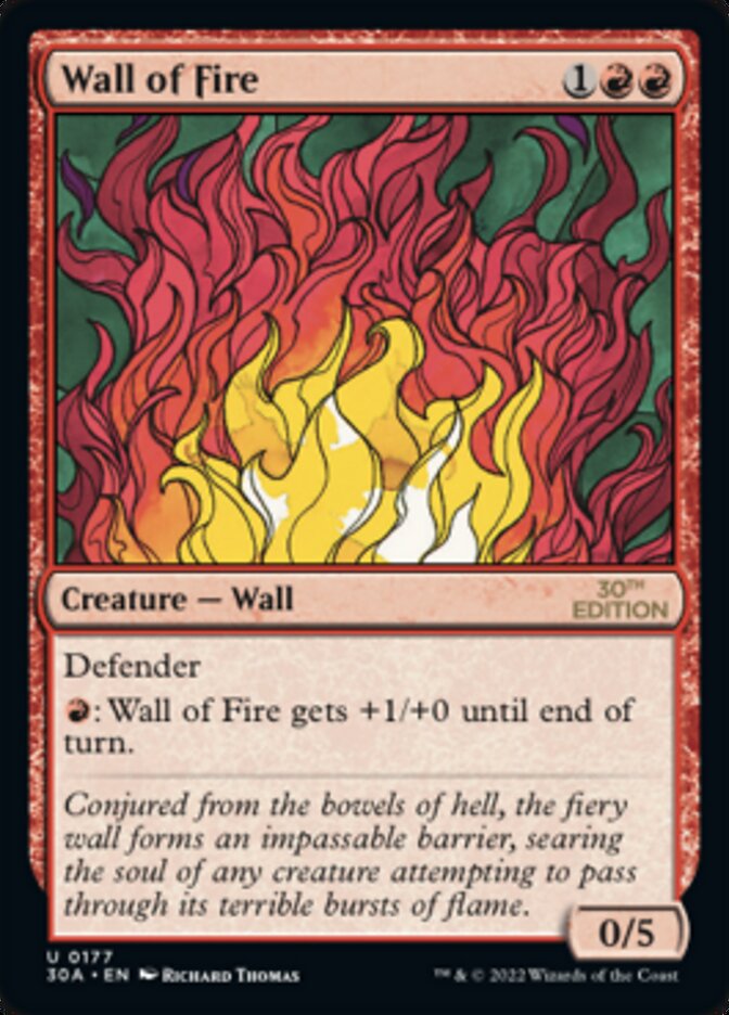 Wall of Fire [30th Anniversary Edition] | Odin's Place