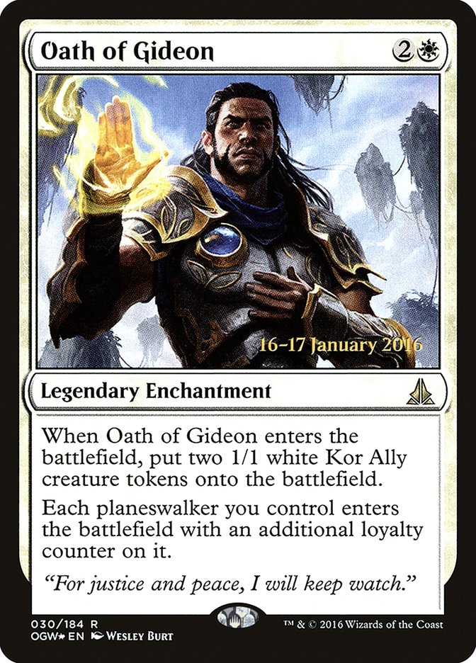 Oath of Gideon (30) [Oath of the Gatewatch Prerelease Promos] | Odin's Place