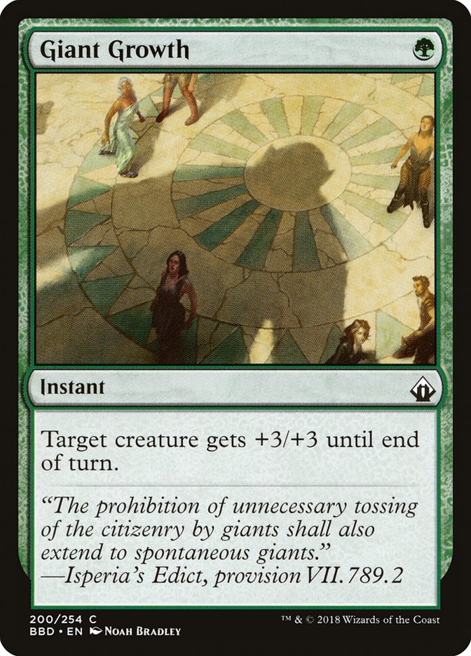 Giant Growth (200) [Battlebond] | Odin's Place