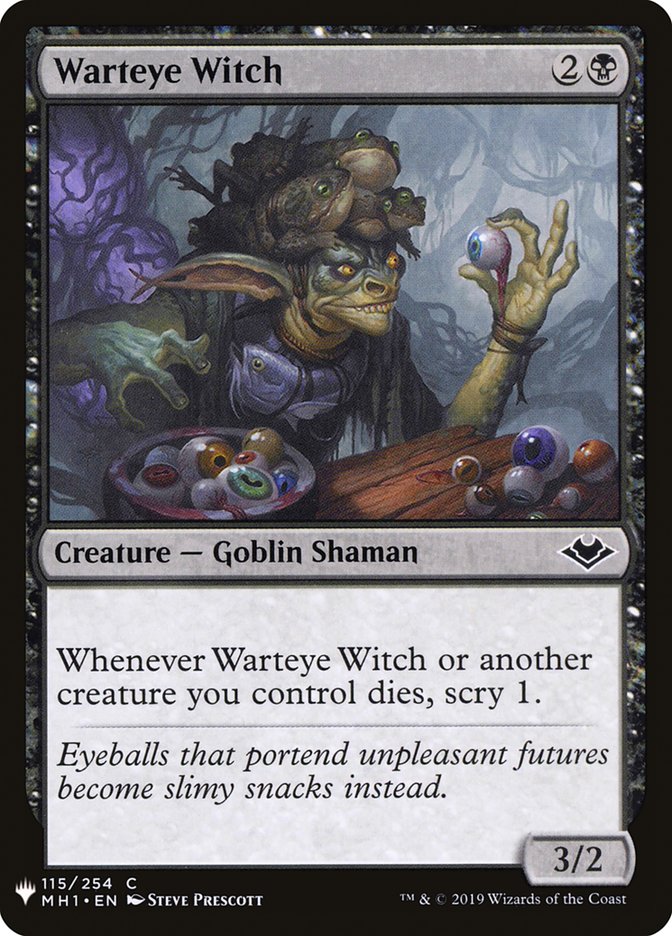 Warteye Witch [Mystery Booster] | Odin's Place