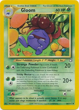Gloom (36/111) [Neo Genesis Unlimited] | Odin's Place