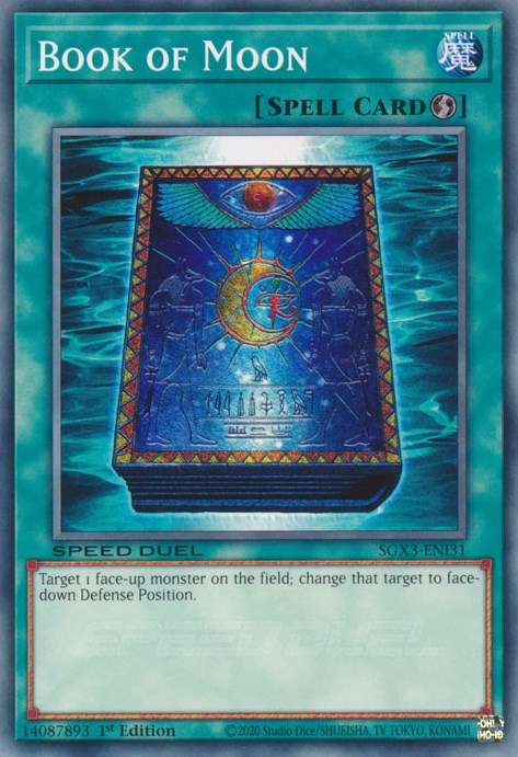 Book of Moon [SGX3-ENI31] Common | Odin's Place